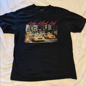 Care Bears Black New York Taxi Short Sleeve Tee